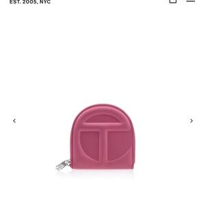 Telfar Fuchsia Coin Pouch